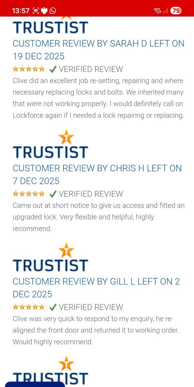 The Stroud Locksmith customer review 4